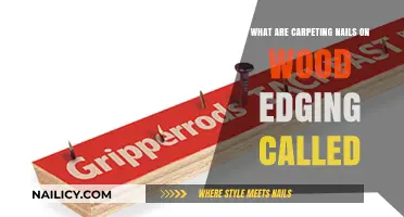 Carpeting Nails for Wood Edging: Their Name and Purpose Explained