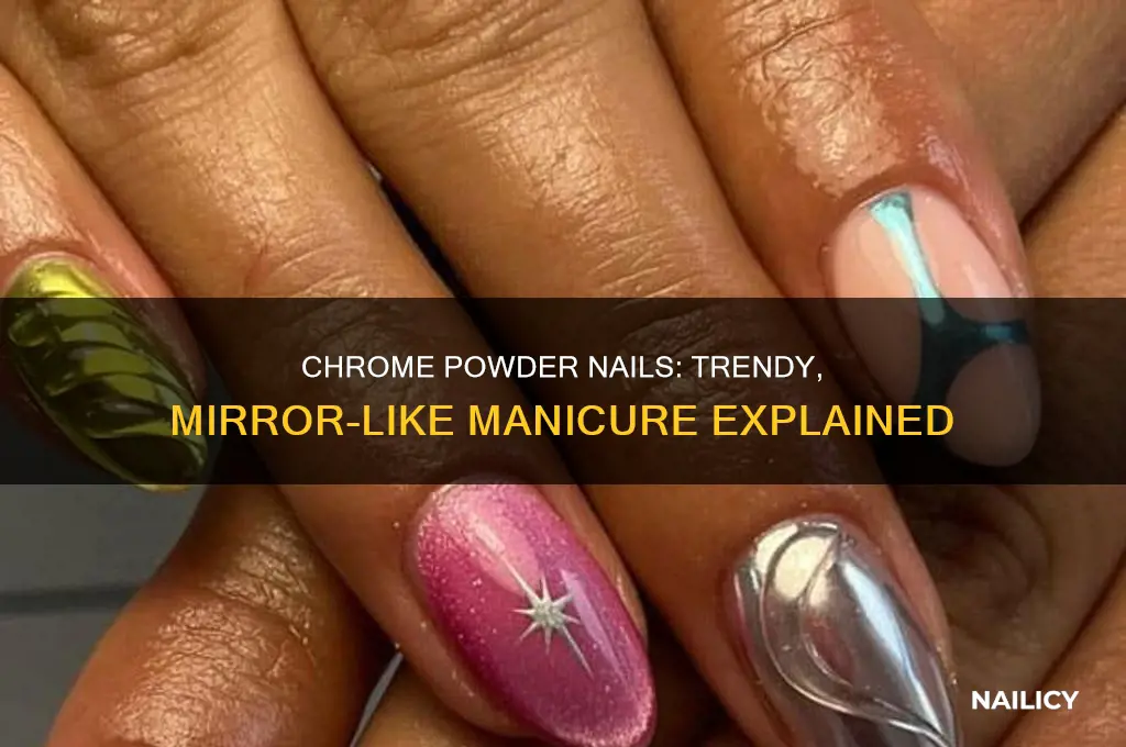 what are chrome powder nails