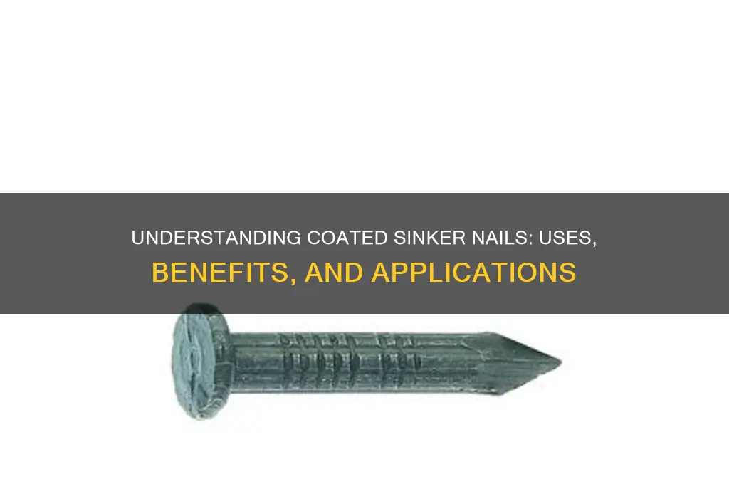 what are coated sinker nails
