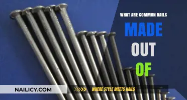 What Are Common Nails Made Of: Materials and Manufacturing Insights