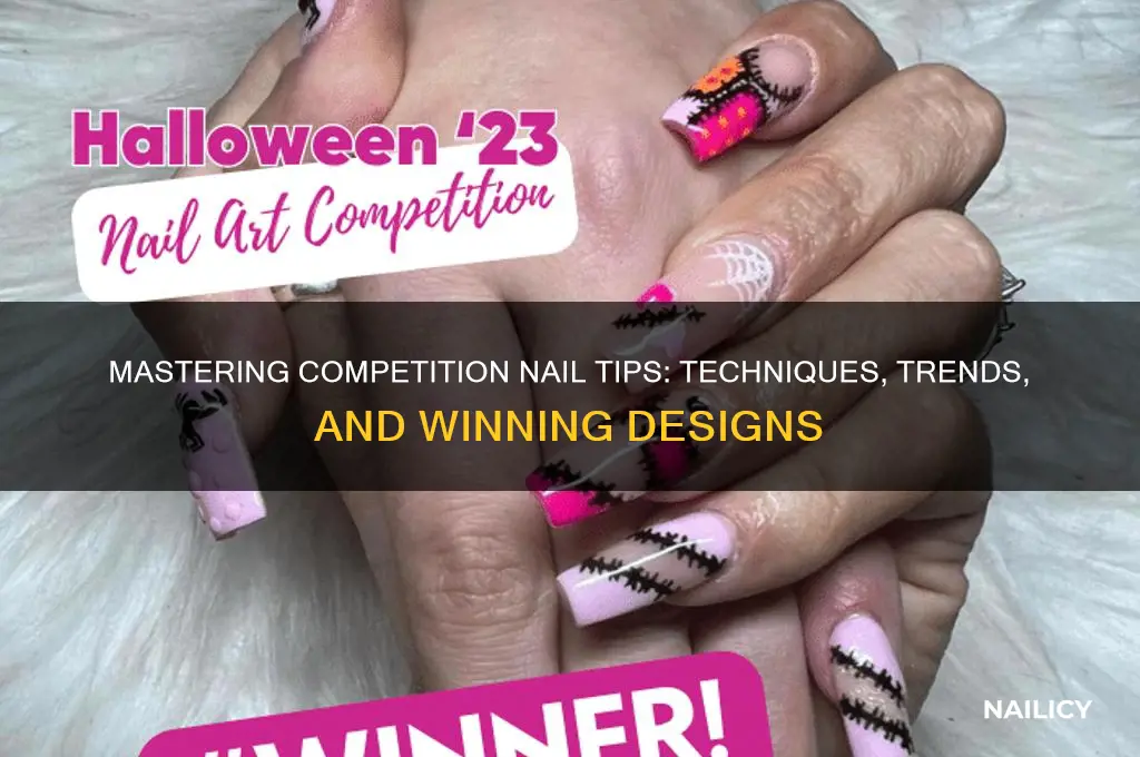 what are competition nail tips