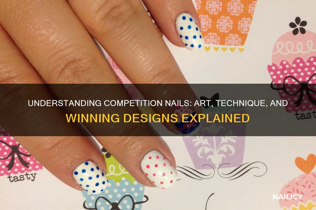what are competition nails