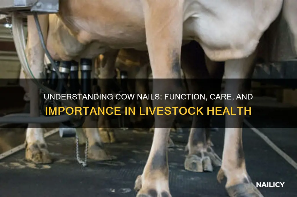 what are cow nails
