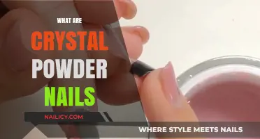 Crystal Powder Nails: A Sparkling Trend for Stunning Manicures