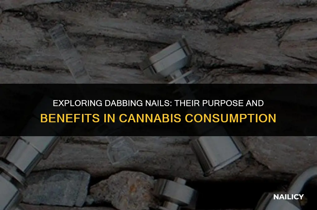 what are dabbing nails for