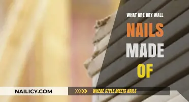 Understanding Drywall Nails: Materials, Composition, and Construction Applications