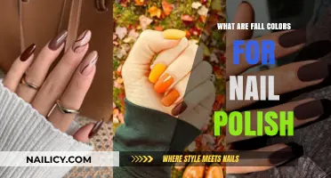Autumn's Hottest Nail Polish Trends: Discover the Perfect Fall Colors