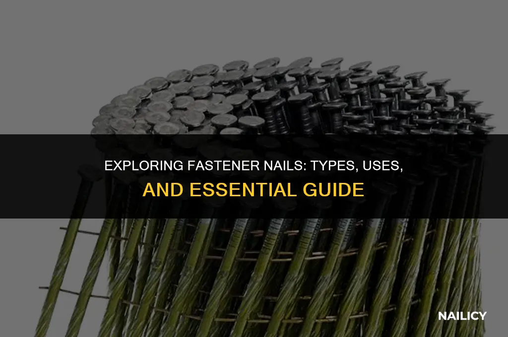 what are fastener nails