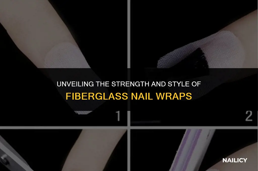what are fiberglass nail wraps