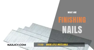 Understanding Finishing Nails: Uses, Types, and Application Tips