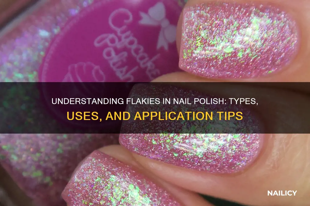 what are flakies in nail polish