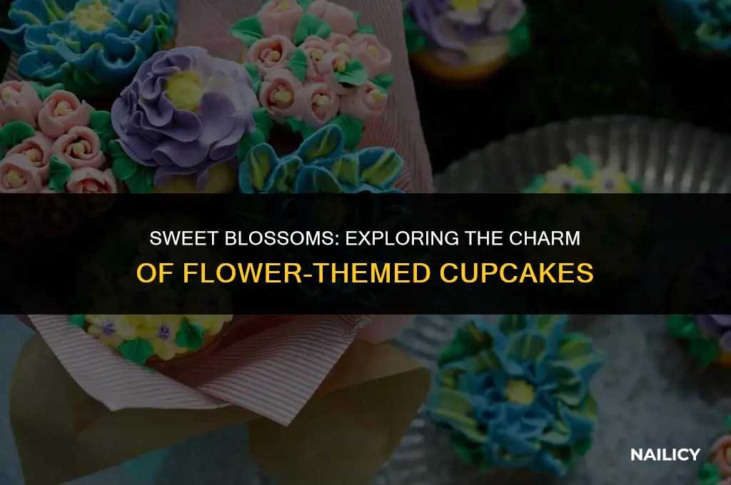 what are flower nails cupcakes