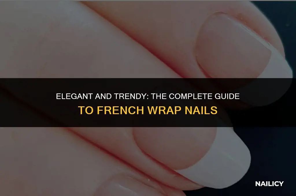 what are french wrap nails