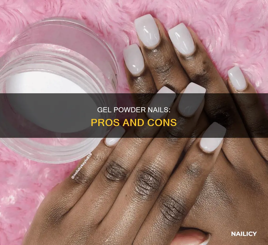 what are gel powder nails