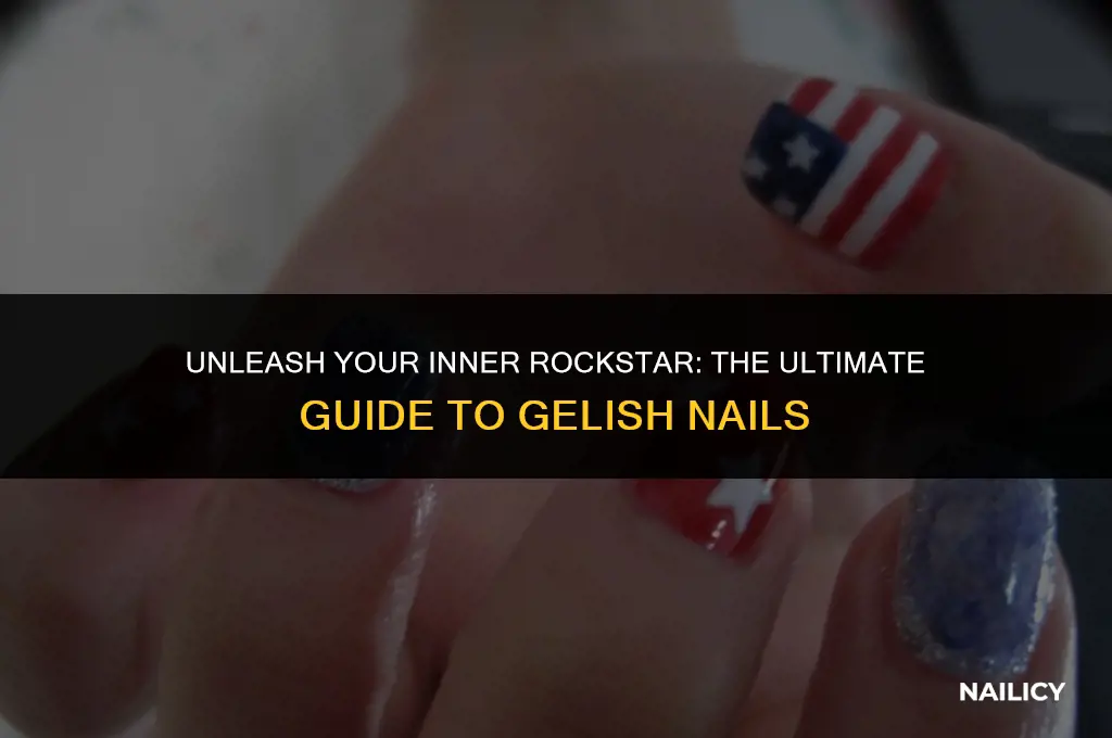 what are gelish rockstar nails