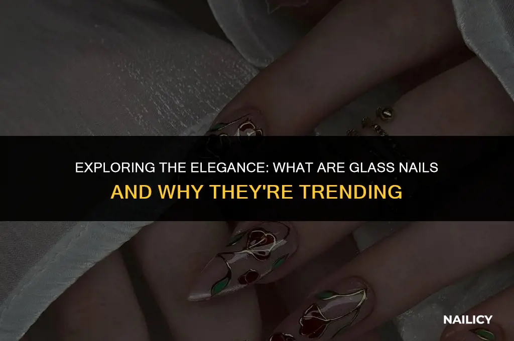 what are glass nails