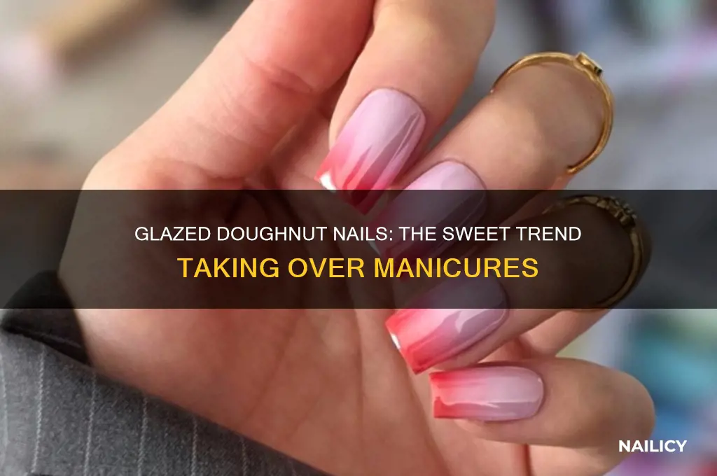 what are glazed doughnut nails