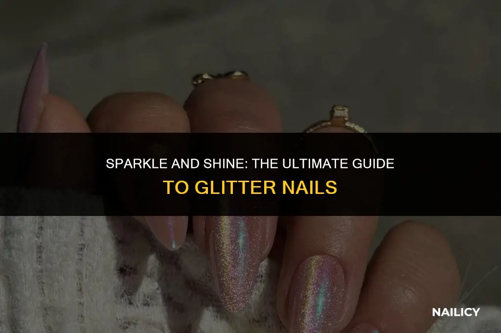 what are glitter nails