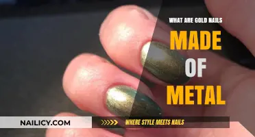 Unveiling the Truth: What Are Gold Nails Made Of Metal?