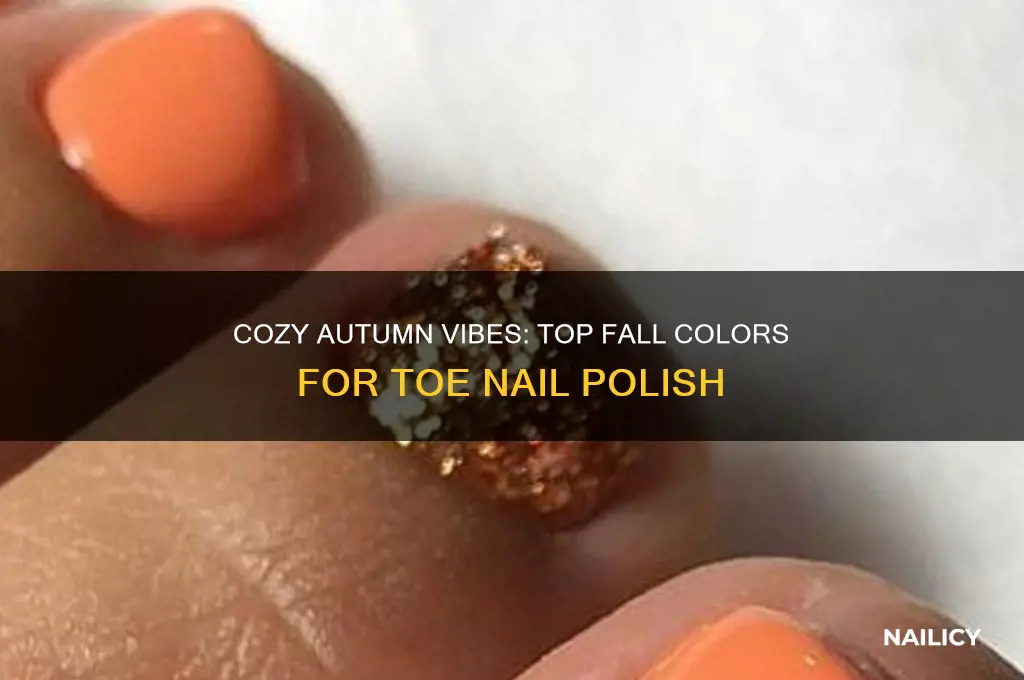 what are good fall colors toe nail polish