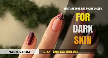 Flattering Nail Polish Colors That Pop on Dark Skin Tones