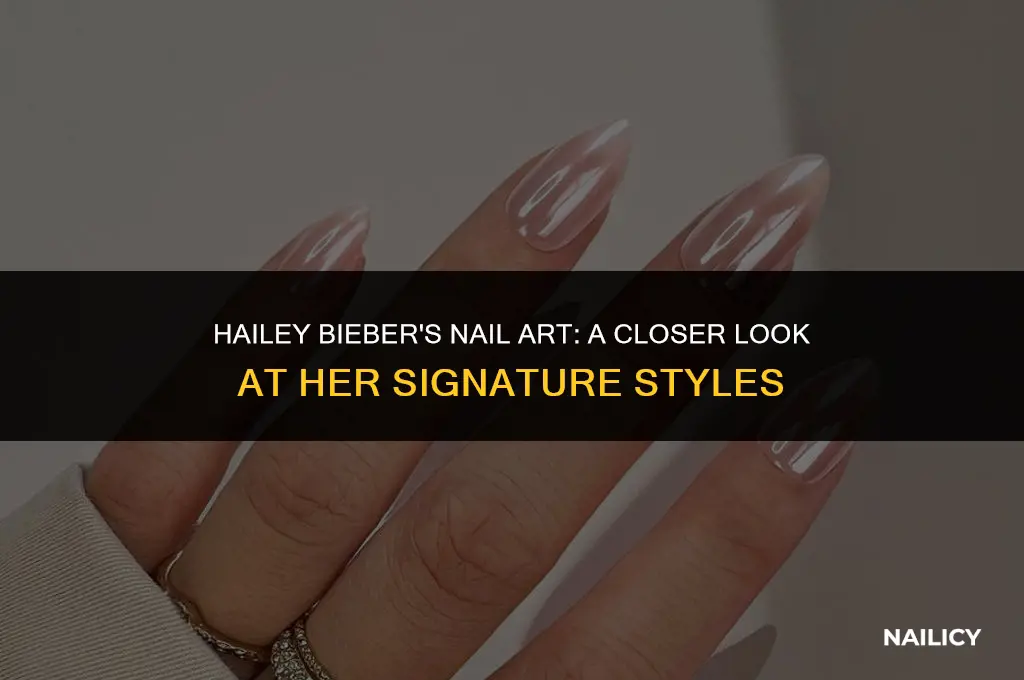 what are hailey bieber nails