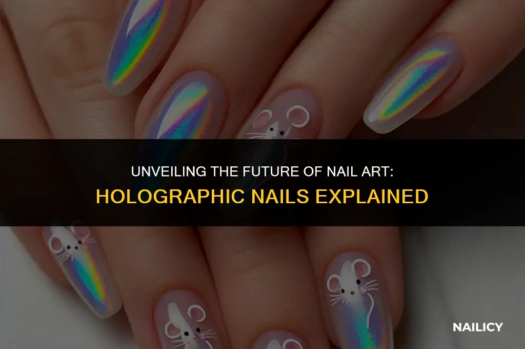 what are holographic nails
