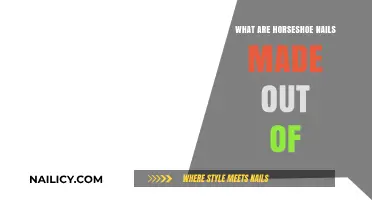 Unveiling the Materials Behind Horseshoe Nails: A Comprehensive Guide