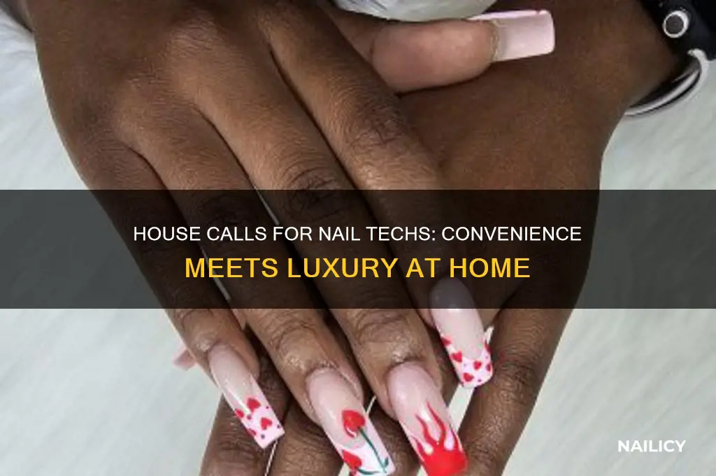 what are house calls for nail techs
