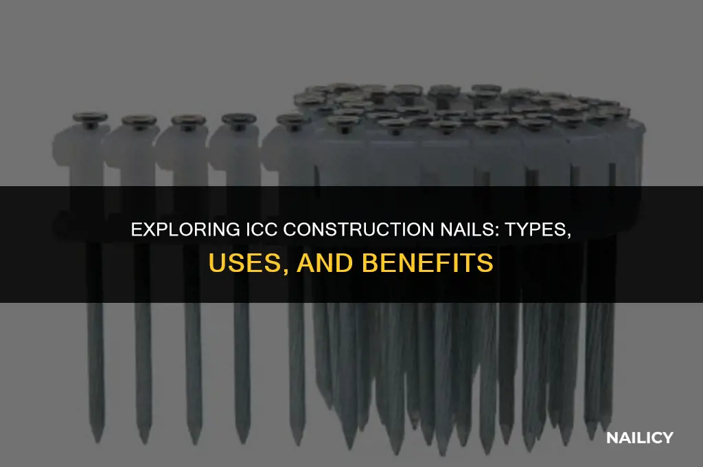 what are icc construction nails