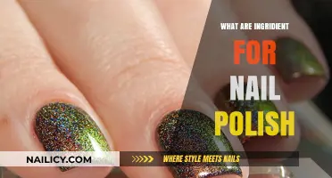 Essential Ingredients in Nail Polish: A Comprehensive Guide to Formulation