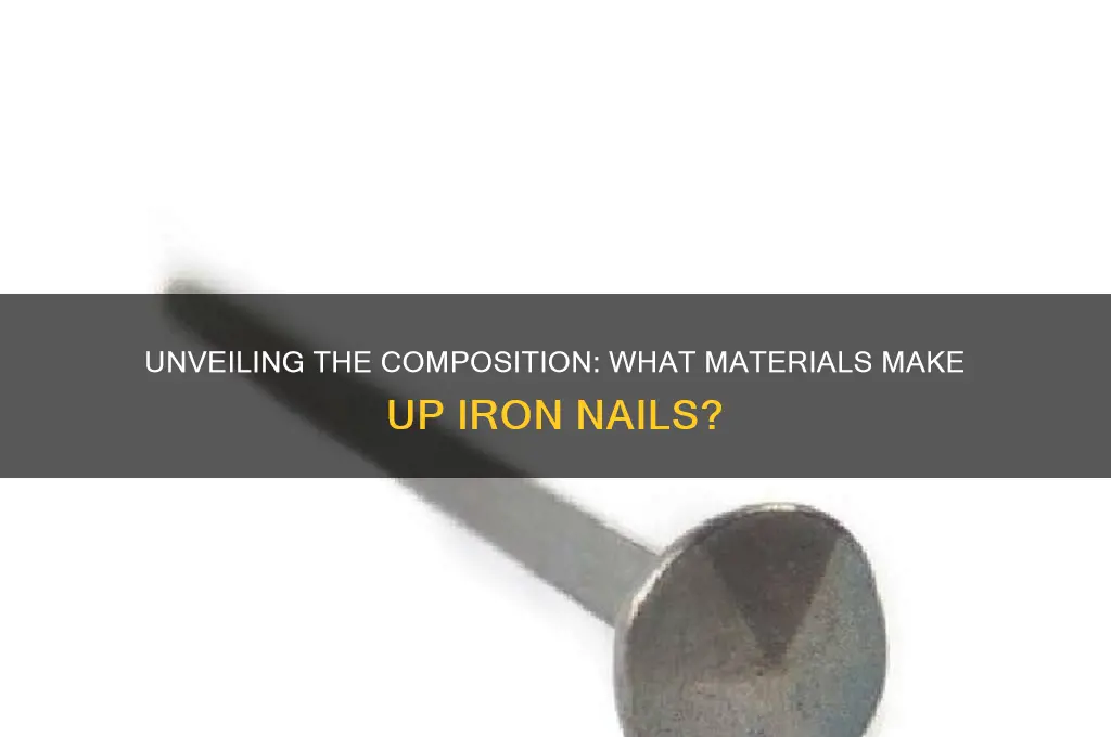 what are iron nails made out of