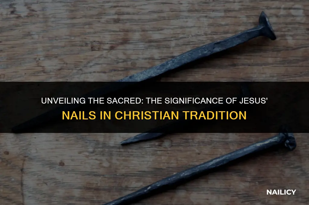 what are jesus nails