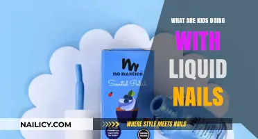 Kids and Liquid Nails: Creative Uses or Dangerous Trends?