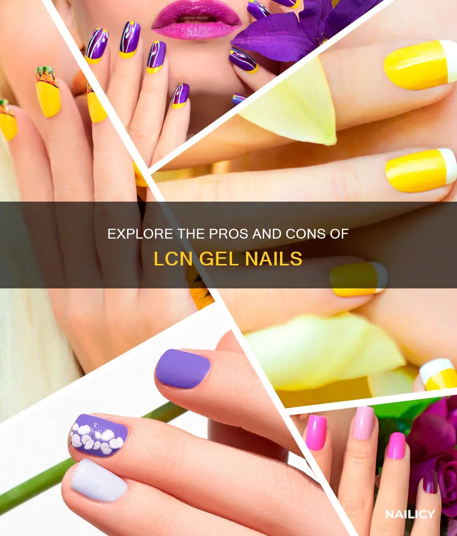 what are lcn gel nails