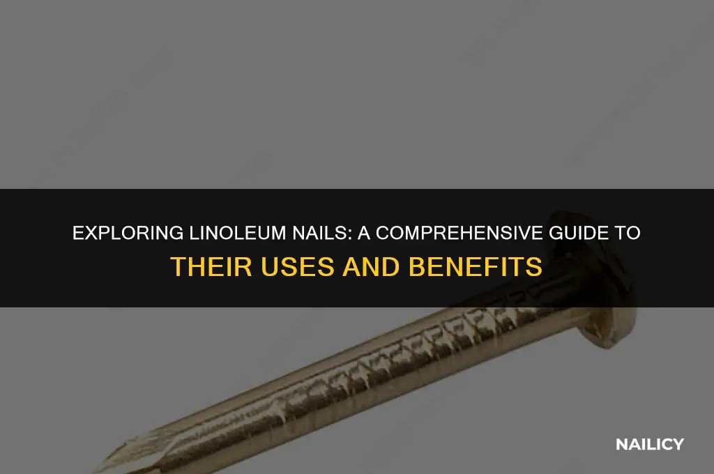 what are linoleum nails