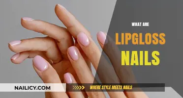 Shiny and Chic: The Allure of Lipgloss Nails
