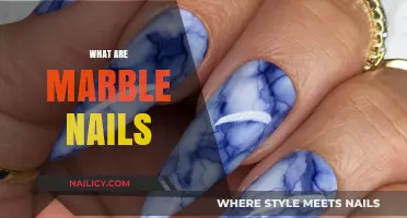 Elegance at Your Fingertips: The Timeless Appeal of Marble Nails