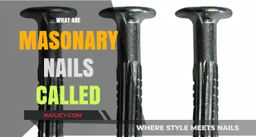 Unveiling the Mystery: What Are Masonry Nails Really Called?