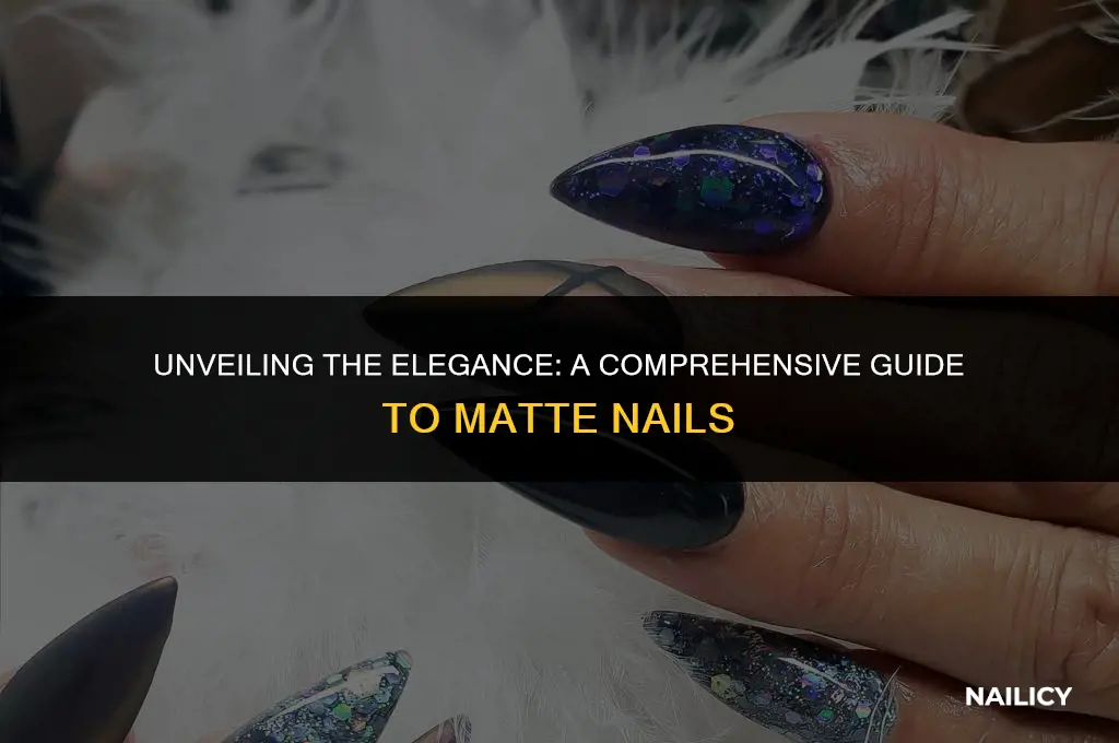 what are matte nails
