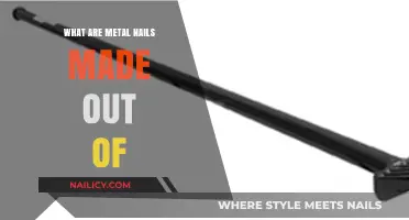Unveiling the Composition: What Materials Are Metal Nails Made From?
