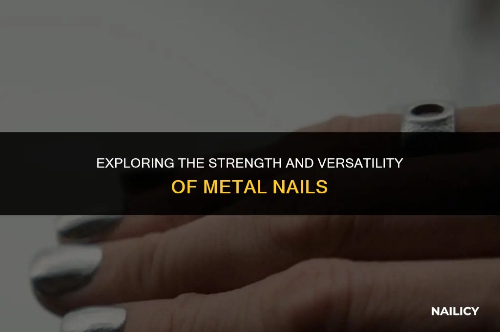 what are metal nails