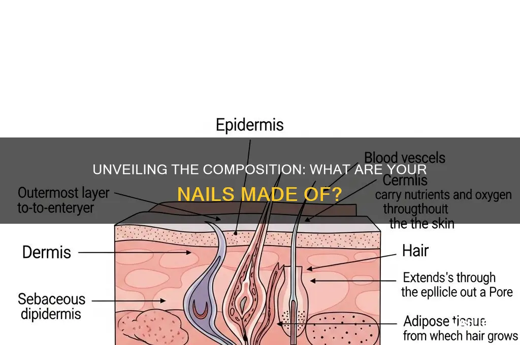 what are my nails made out of