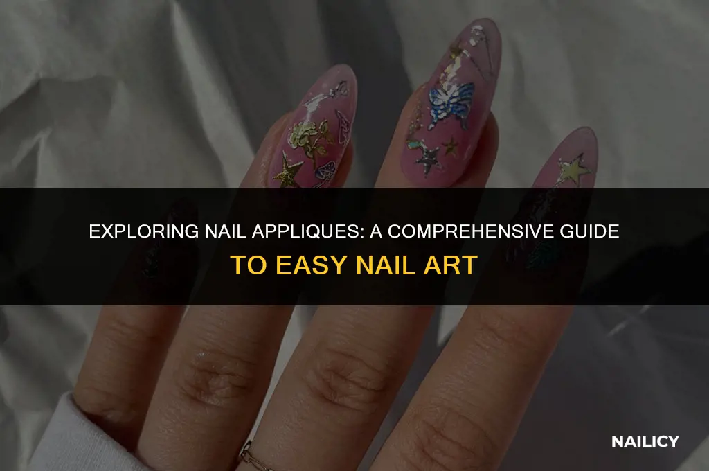 what are nail appliques