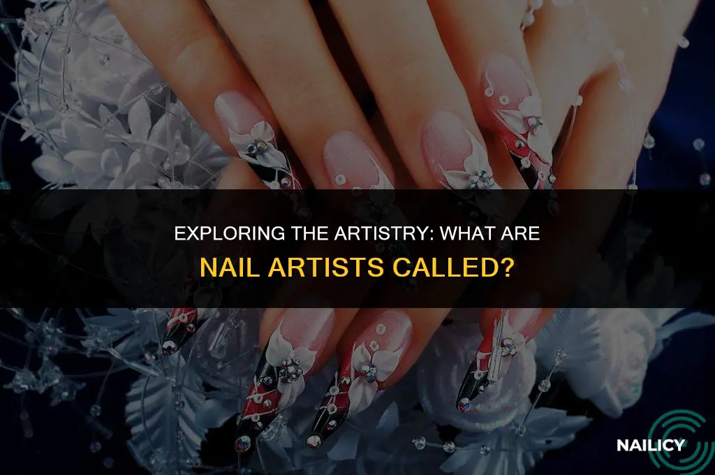 what are nail artist called