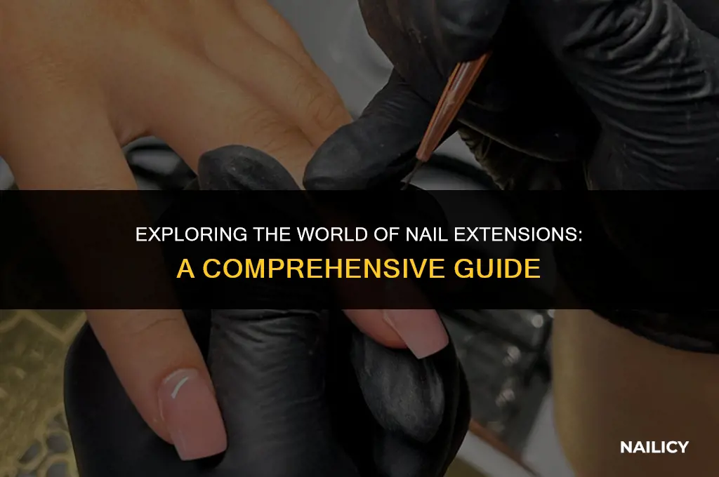 what are nail extentions