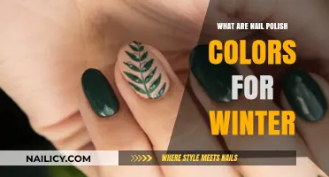 Winter's Hottest Nail Polish Colors: Trendy Shades for Cold Days