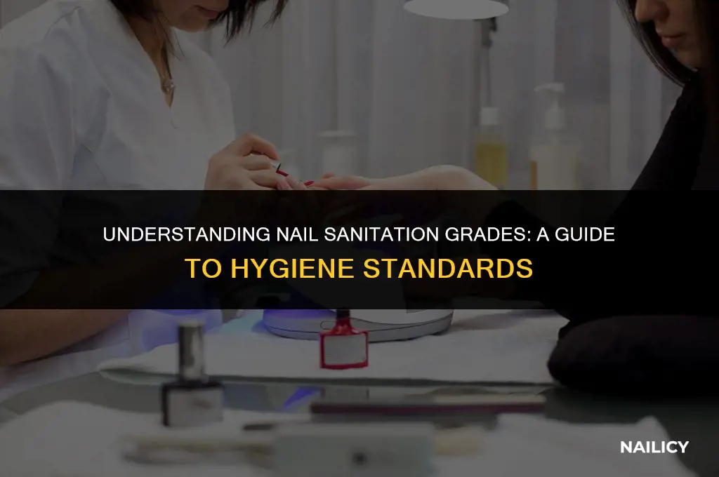 what are nail sanitation grade