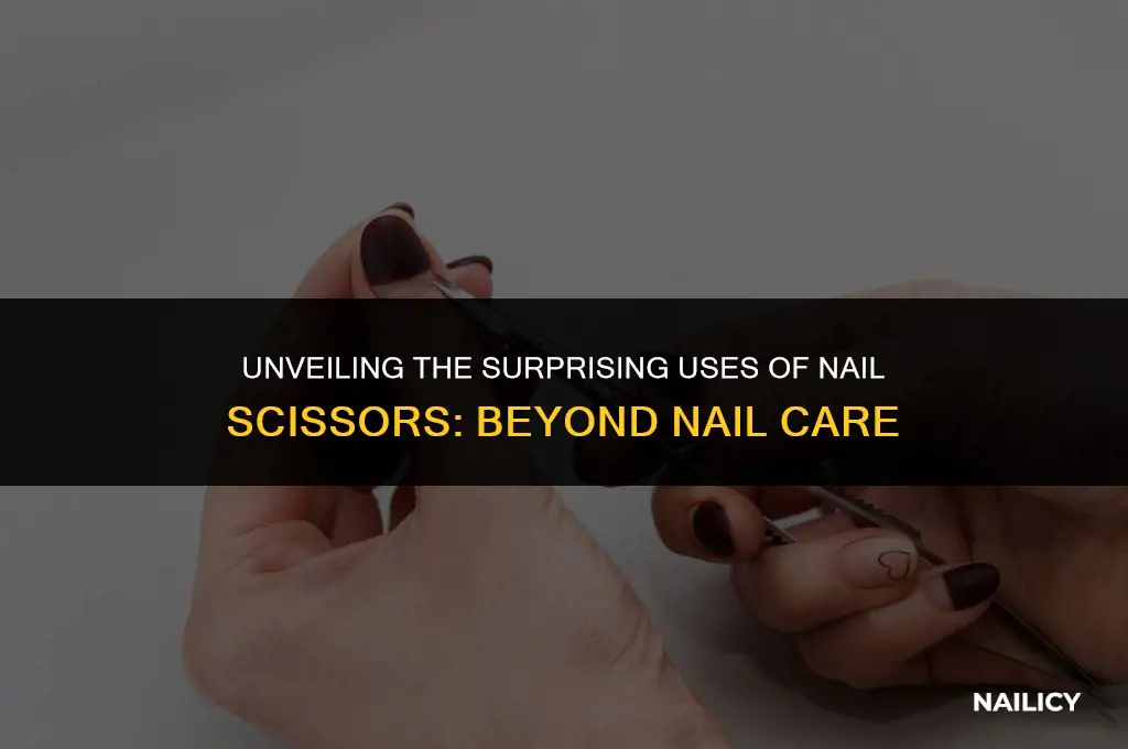 what are nail scizzors for