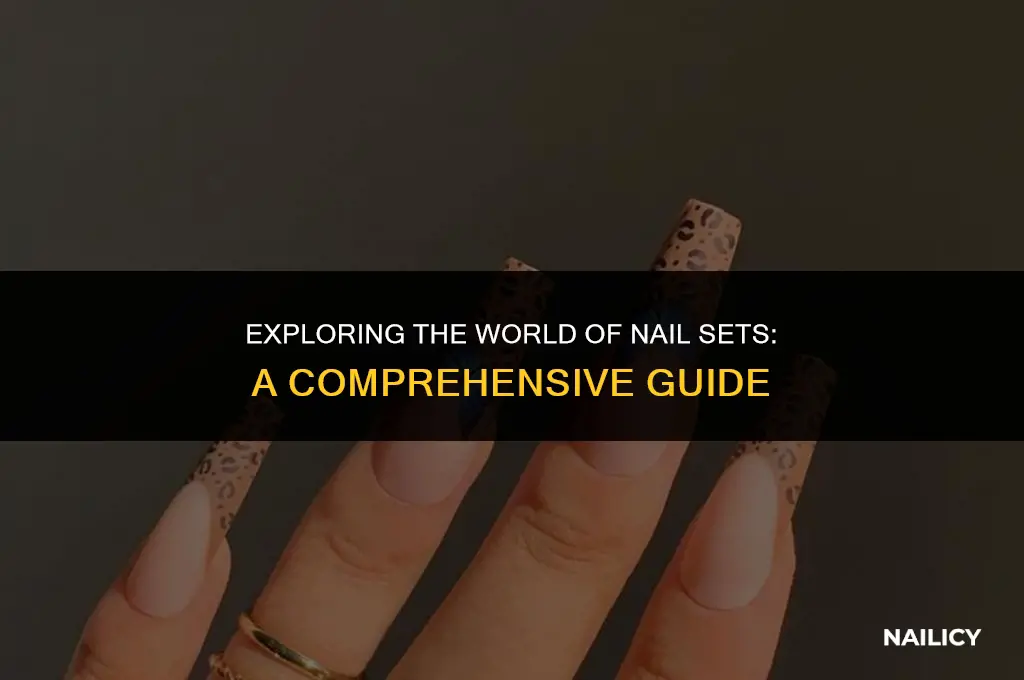 what are nail sets